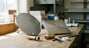 Rain Shower Heads on Existing Arms: What Fits, What Doesn’t